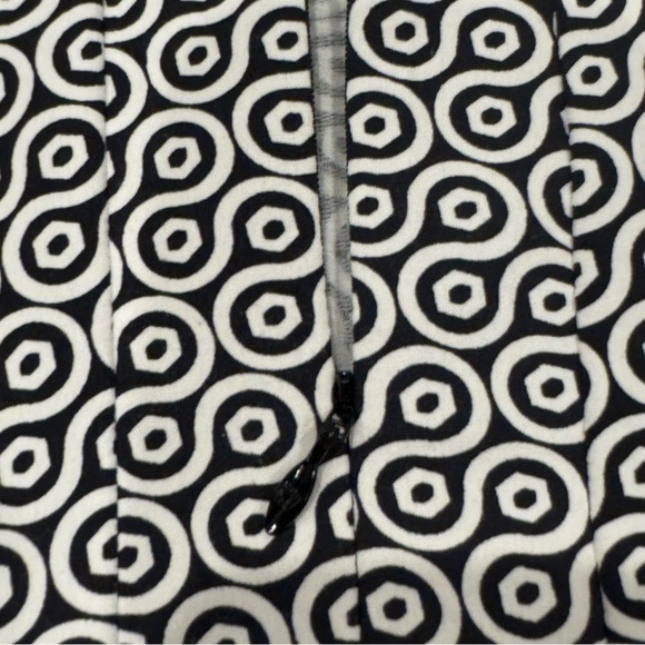 IBKUL Dress Geo Key Black White Preppy Golf Tennis Pickleball size medium - Picture 9 of 12